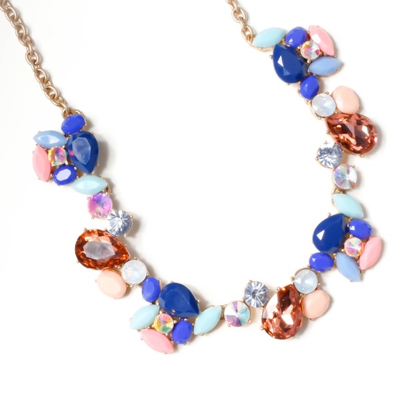 J. Crew Jewelry - jcrew color stone statement necklaxe